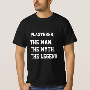 左官伝説Tシャツの男 Tシャツ
