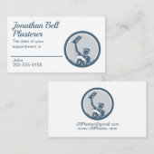 左官石積み乾燥壁アポイントメント 名刺 (正面/裏面)