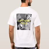 左手の把握T Tシャツ (裏面)