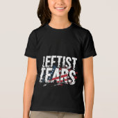 左派の涙自由主義の民主党議員カマル・ハリス トライブレンドTシャツ (正面)