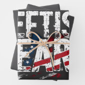 左派の涙自由主義の民主党議員カマル・ハリス ラッピングペーパーシート (インサイチュ)