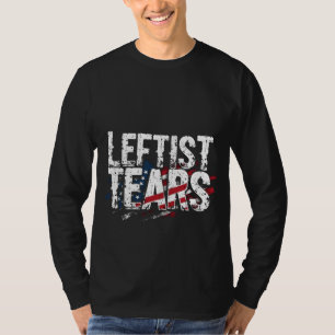 左派の涙自由主義の民主党議員カマル・ハリス Tシャツ