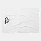 左転が手拭きを外す キッチンタオル (横)