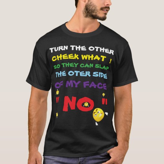 左頬を向けて Tシャツ (正面)