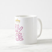 左V左 コーヒーマグカップ (正面右)