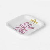 左V左 ペーパープレート (傾斜あり)