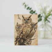 巧みなフールヴィンテージ ポストカード (スタンド正面)