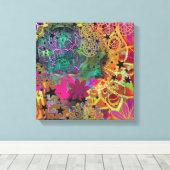 巧みなムスリム キャンバスプリント (インサイチュ (ウッドフロア))