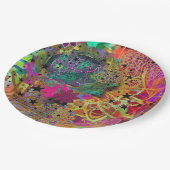 巧みなムスリム ペーパープレート (アングル)