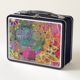 巧みなムスリム メタルランチボックス