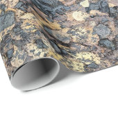 巧みなリーフ秋反射キッチンタオル ラッピングペーパー (ロールコーナー)