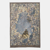 巧みなリーフ秋反射 キッチンタオル (縦)