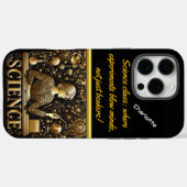 巧みな科学の疑問に思探究 Case-Mate iPhoneケース (裏面 (横))