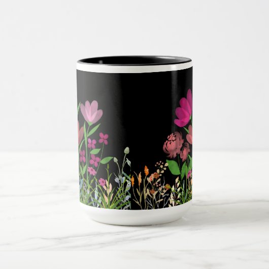 巧みな花 マグカップ (中央)