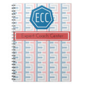 巧妙なコーチの中心のノート ノートブック (正面)