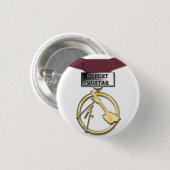 巧妙な乳鉢メダルボタン 缶バッジ (正面&裏面)