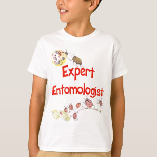 巧妙な昆虫学者 Tシャツ