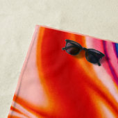 巧妙な配色 ビーチタオル (インサイチュ)