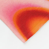 巧妙な配色 フリースブランケット (角)