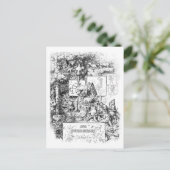 巧妙なmr.キツネはがき ポストカード (スタンド正面)