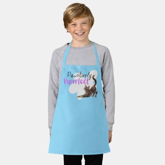 巧妙に意図的に エプロン (着用した状態)