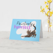 巧妙に意図的に カード (黄色い花)