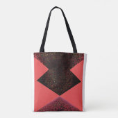 「巧妙に細工された運オートクチュール:独占的デザイン」 トートバッグ (裏面)