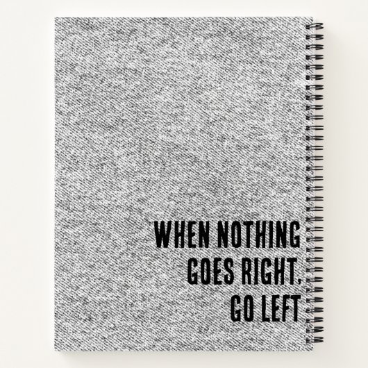 巧離れみな男性的な ノートブック (裏面)