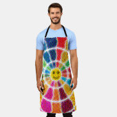 巨乳の エプロン (着用した状態)