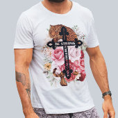 巨乳タイガー強くて勇気のあるシャツ Tシャツ