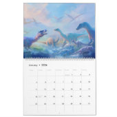 巨乳恐竜：第1版 カレンダー (1月 2026)