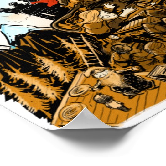 「巨人ではないかもしれない」詩のポスター ポスター (角)