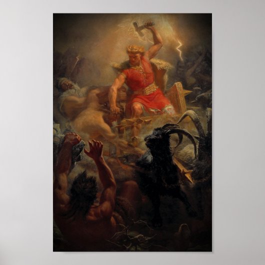 巨人と戦うトール ポスター (正面)