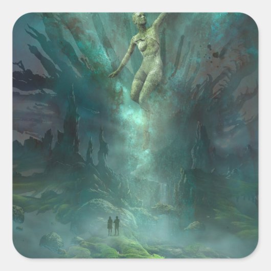 巨人のエイリアン失禁 スクエアシール (正面)