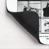 巨人のヘリコプターの肩 マウスパッド (コーナー)