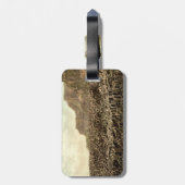 巨人の土手道、郡Antrim、北アイルランド ラゲッジタグ (裏面縦)