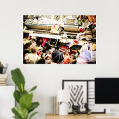 巨人の操り人形への侵略 ポスター (ホームオフィス)