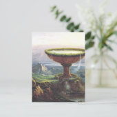 『巨人の杯』(きょだいのはい、The Titan's Goblet)by トーマス・コール ポストカード (スタンド正面)