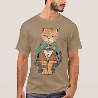 巨人の猫 Tシャツ
