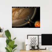 巨人の目の前を通る ポスター (ホームオフィス)