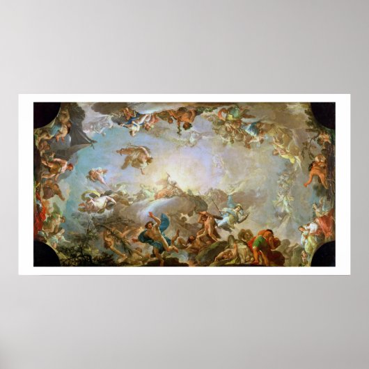 巨人の秋はオリンパスを包囲1764年（大井） ポスター (正面)