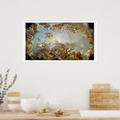 巨人の秋はオリンパスを包囲1764年（大井） ポスター (キッチン)