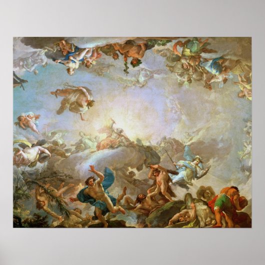 巨人の秋はオリンパスを包囲1764年（大井） ポスター (正面)