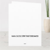 巨人の結婚結婚祝いカード カード (裏面)