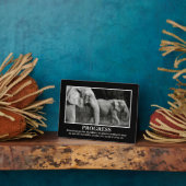 巨人の肩に立つことで進む フォトプラーク (側面)