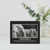 巨人の肩に立つことで進む ポストカード (スタンド正面)