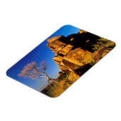 巨人の遊び場、岩の形成と木 マグネット (左側)