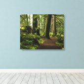 巨人の間を歩く キャンバスプリント (インサイチュ (ウッドフロア))