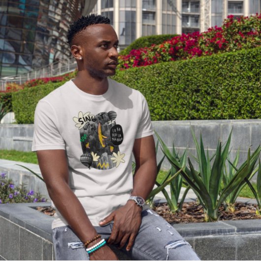 巨人を歌う Tシャツ