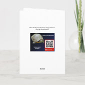 巨人アゲハチョウ大学院祝いカード カード (裏面)